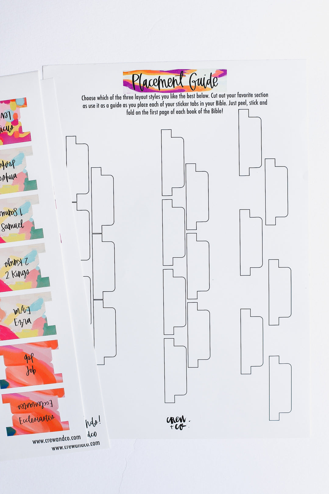 Bible Tabs • Bright + Colorful – Crew + Co bible-tabs-bright-colorful-crew-co